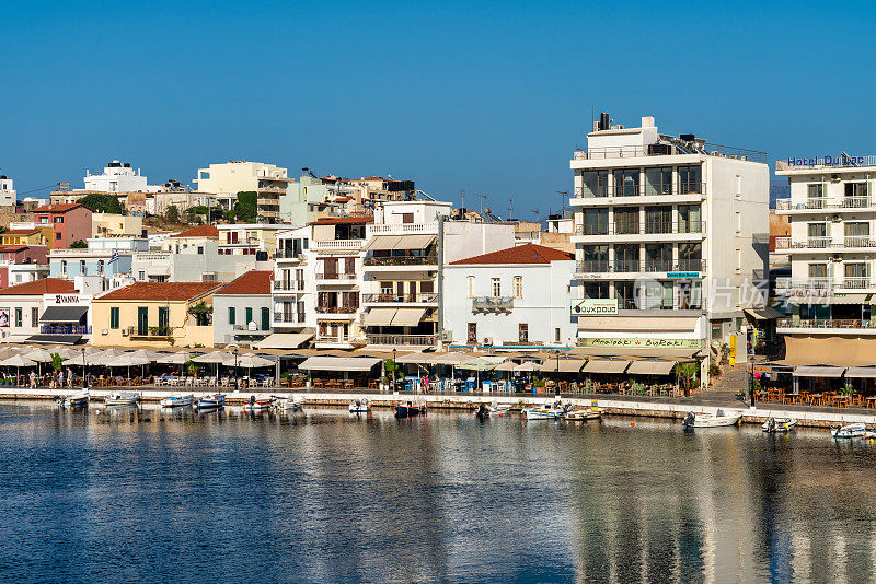 希腊克里特岛的Agios Nikolas
